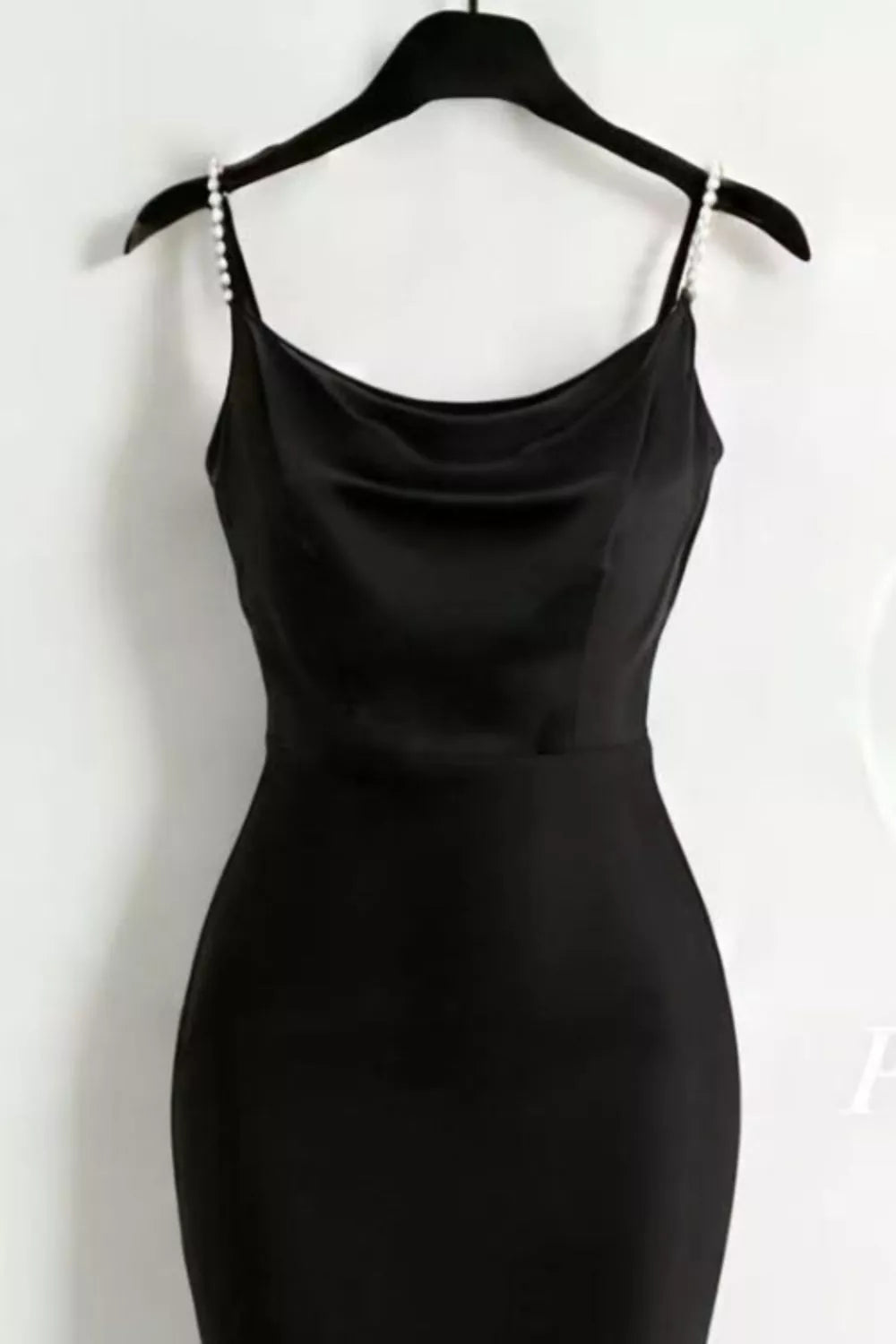 Pearl Strap Cowl Neck Satin Maxi Dress (11)