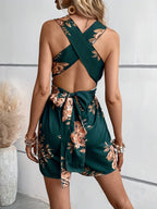 Crisscross Back Printed Romper (8)