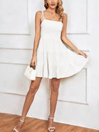 Tiered Tie Shoulder Mini Dress (12)