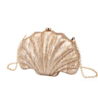 Shell Multicolor Chain Shoulder Messenger Bag photo 3