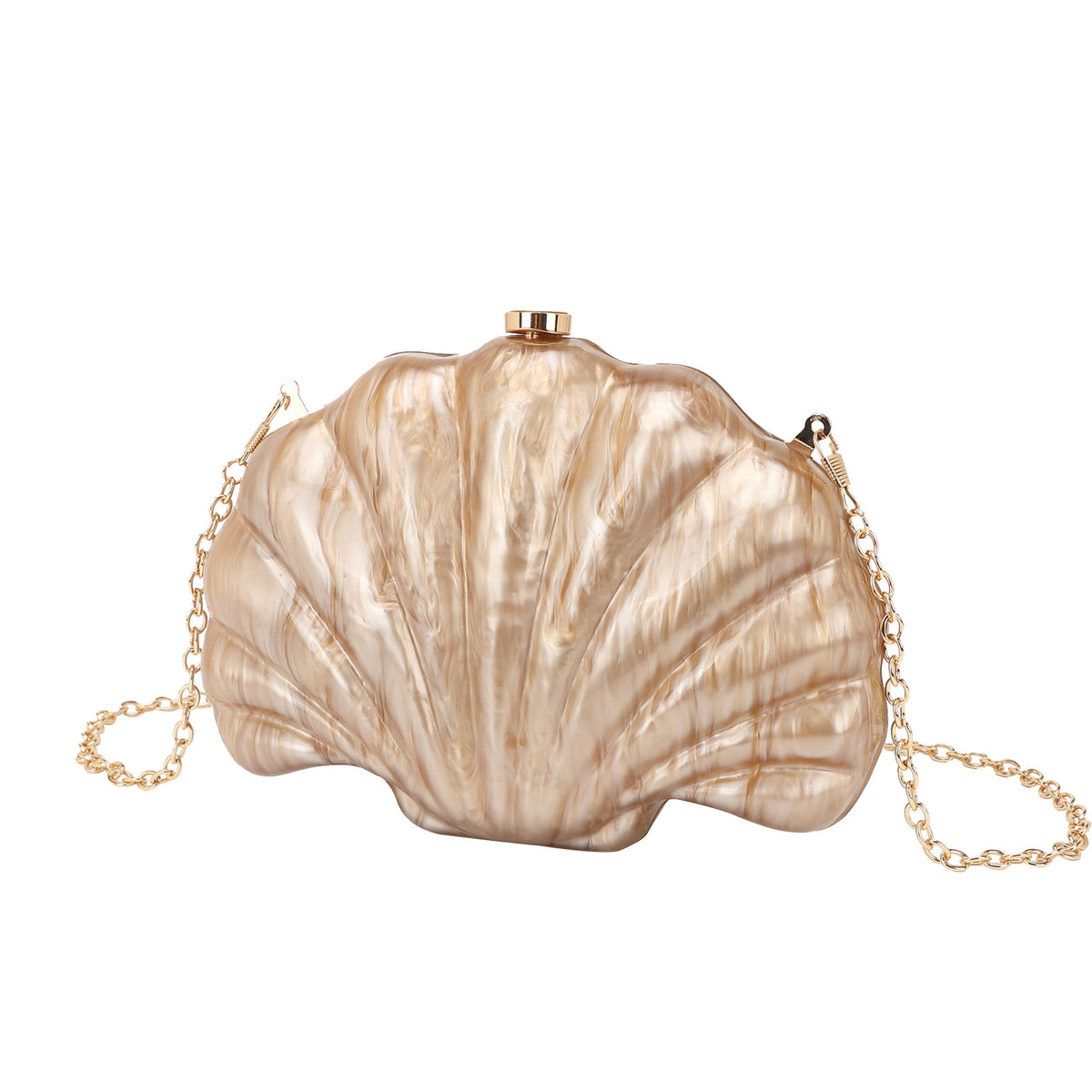 Shell Multicolor Chain Shoulder Messenger Bag photo 3