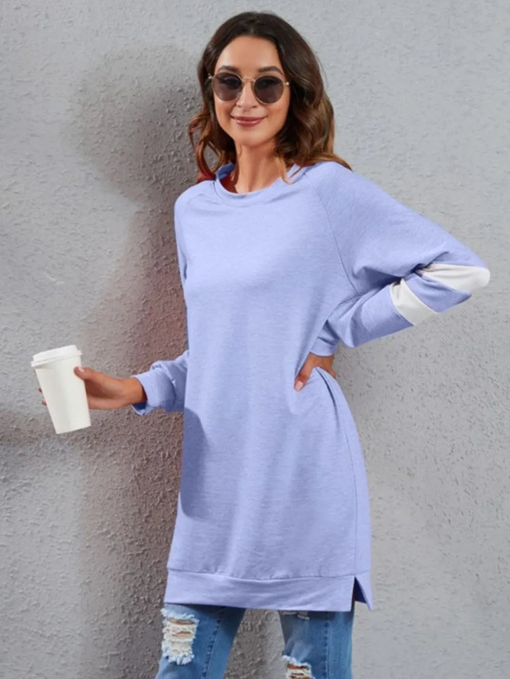 Full Size Striped Round Neck Long Sleeve T-shirt (16)