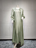 Bright Silk Satin Dress variant CJQZ170156801AZ|CJQZ170156802BY|CJQZ170156803CX|CJQZ170156804DW|CJQZ170156805EV