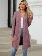 Open Front Long Sleeve Cardigan (3)