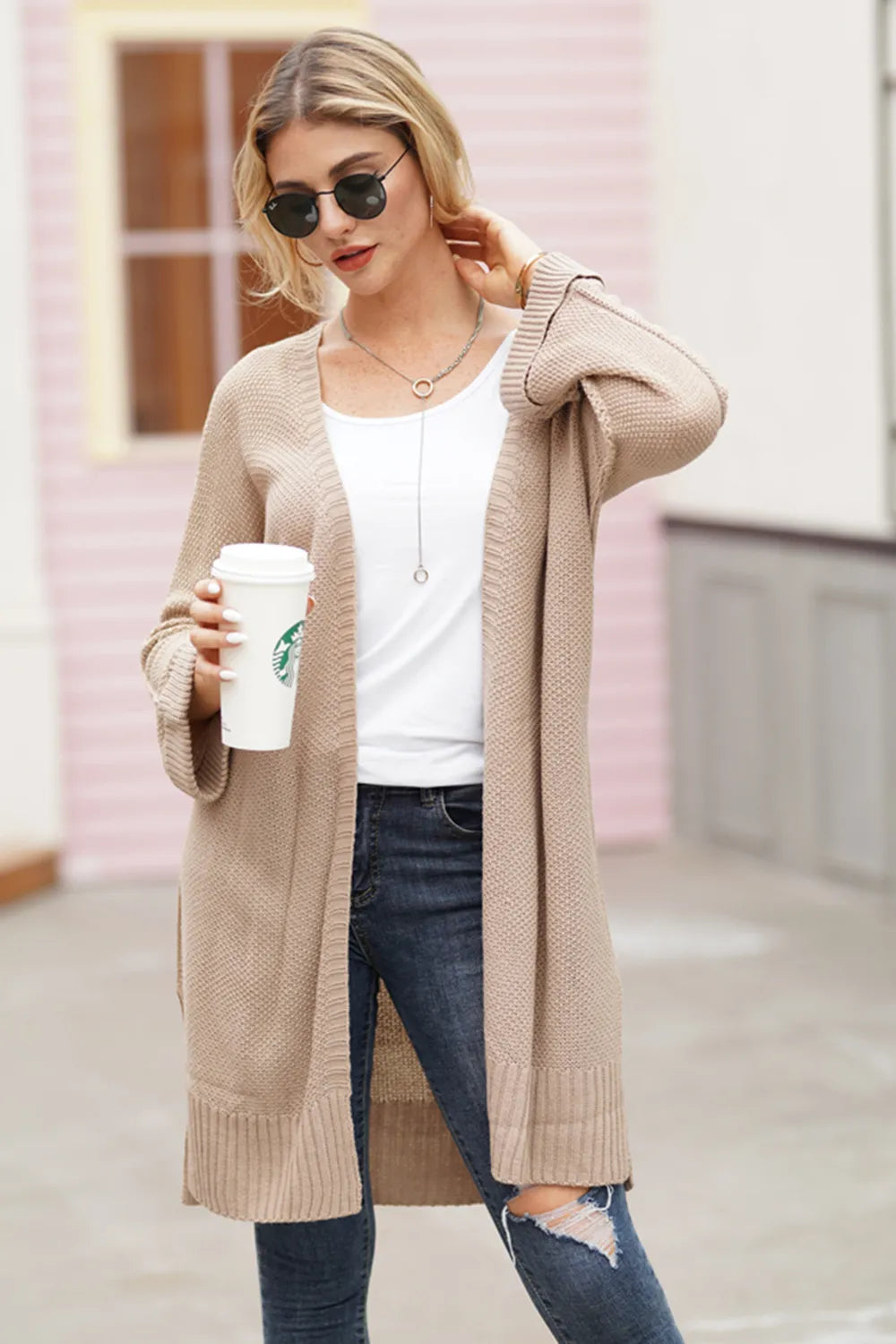 Open Front Long Sleeve Cardigan (14)