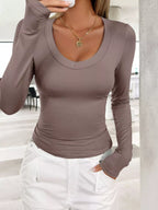 Slim Fit Long Sleeve T-shirt (5)
