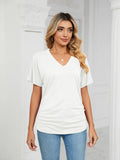V-neck Short Sleeve T-shirt