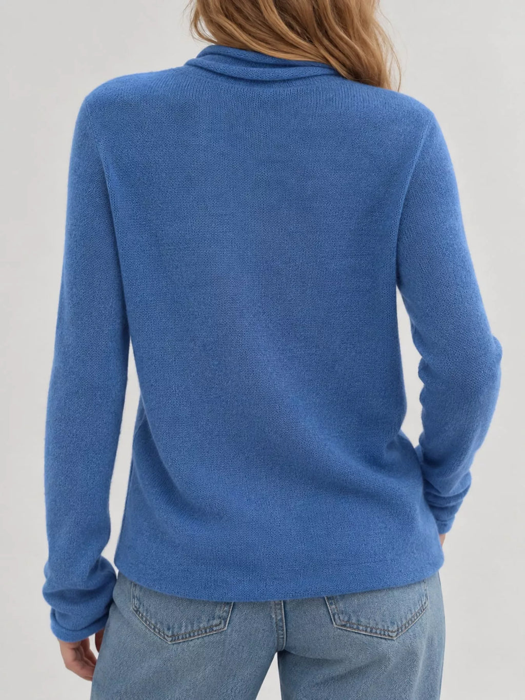 Sheer Turtleneck Knit Top (25)