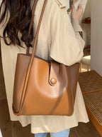 Retro One-shoulder Work Commuter Tote photo 1