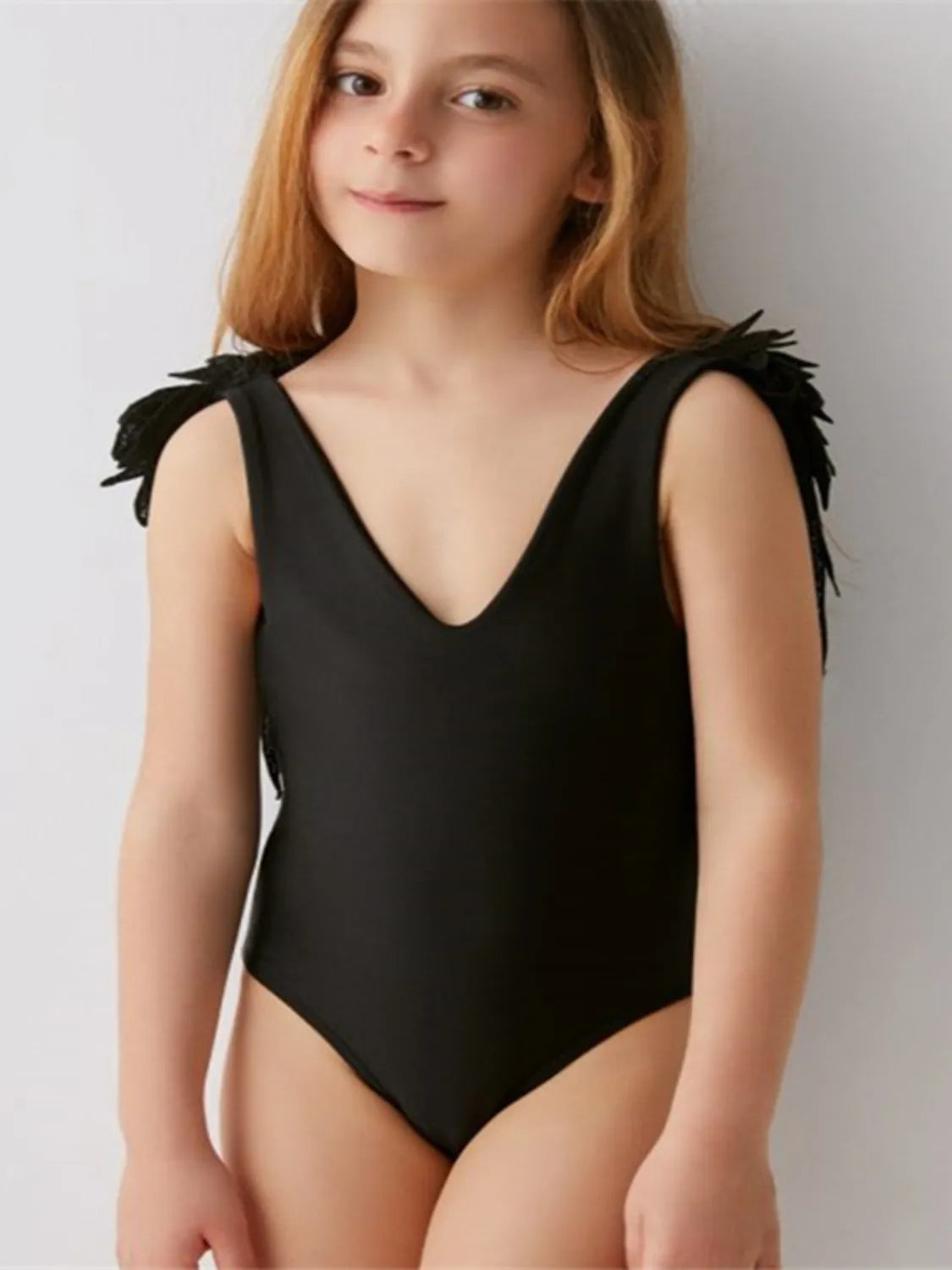 Backless Wide Strap Parent-child Swimwear (20)