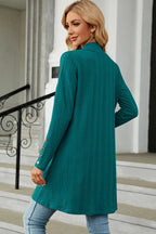 Open Front Long Sleeve Cardigan (2)