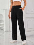 High Waist Active Pants Pockets (13)