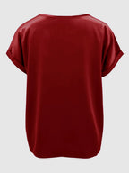 Round Neck Short Sleeve T-shirt (21)