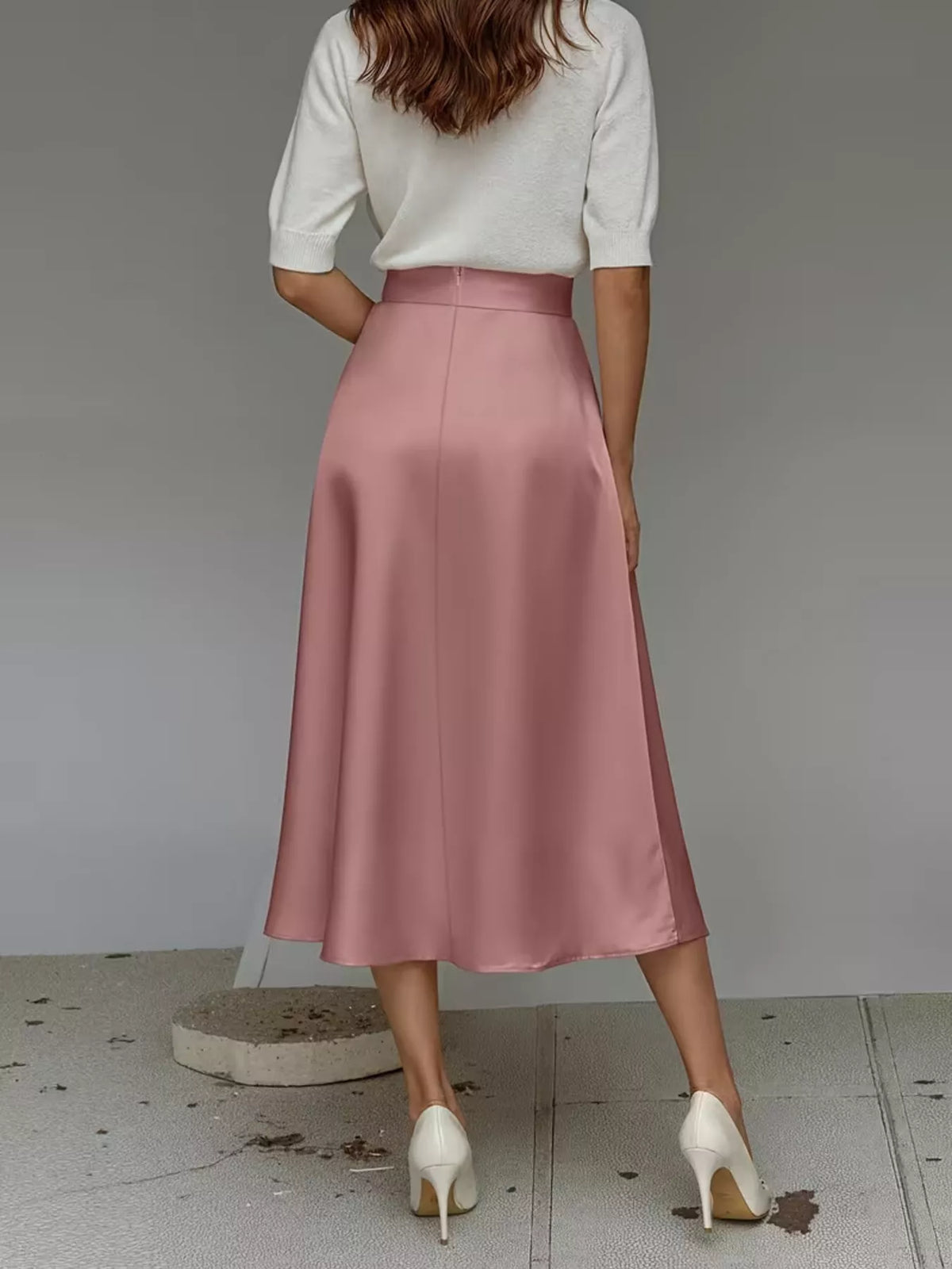 Satin Midi Skirt (23)