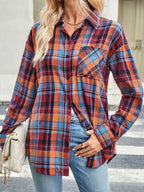 Plaid Button Up Long Sleeve Shirt (23)