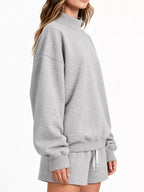 Oversized Dropped Shoulder Sweatshirt (10)