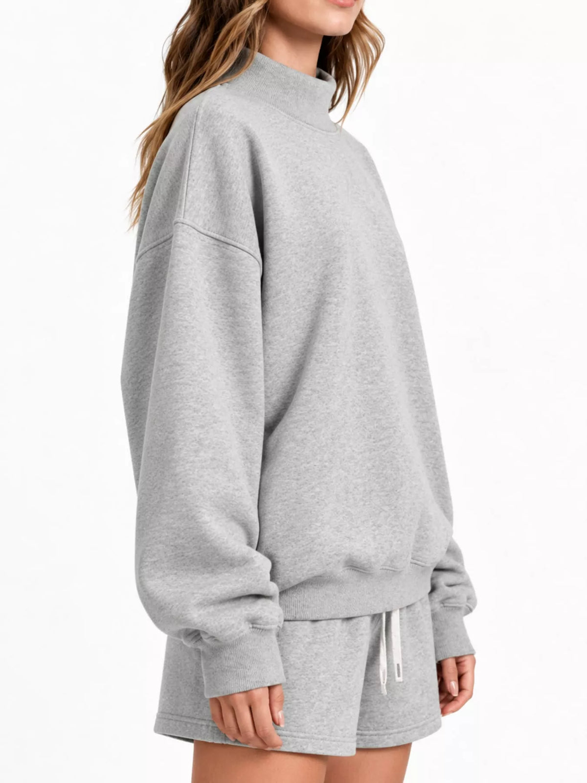 Oversized Dropped Shoulder Sweatshirt (10)