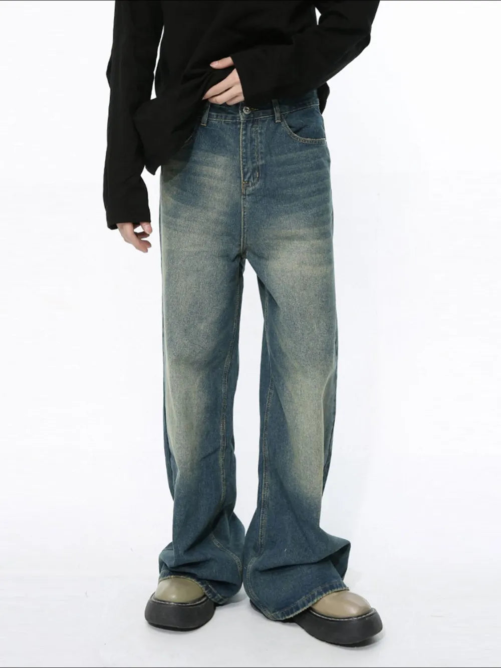 Wide Leg Jeans Pockets (4)