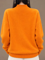 Turtleneck Dropped Shoulder Sweater (62)