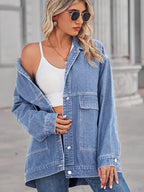 Button Up Long Sleeve Denim Jacket (18)