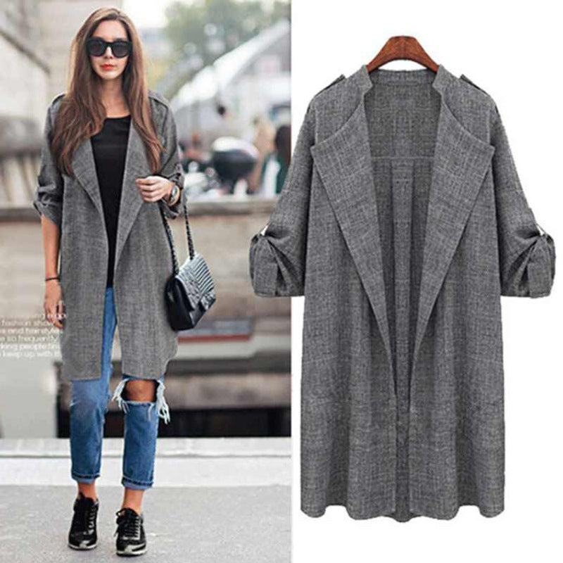 Coat Cardigan Trench photo 1