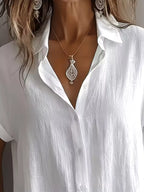 Button-down Short Sleeve Shirt (5)