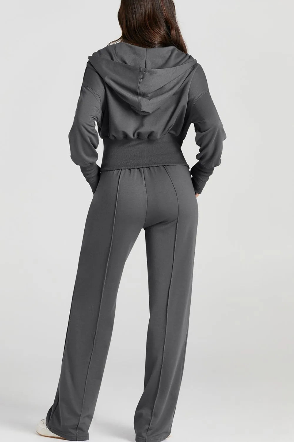 Zip-up Hoodie Pants Active Set (5)