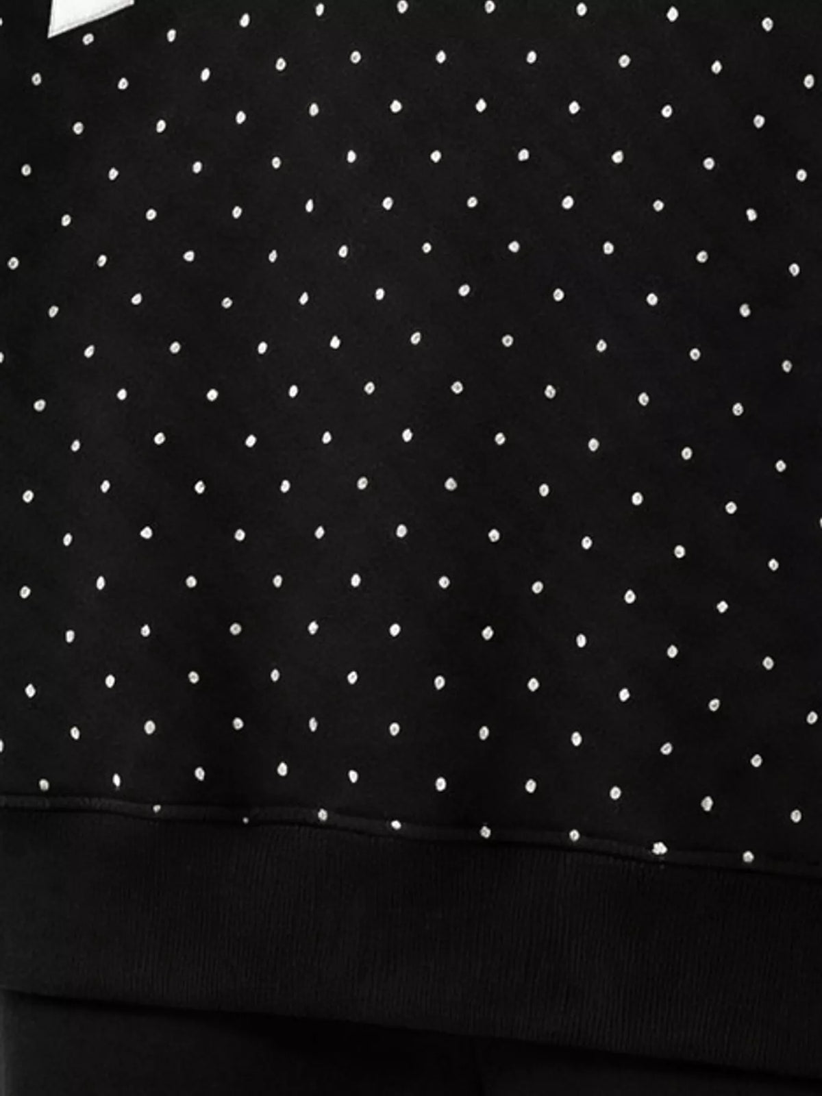 Polka Dot Letter Graphic Sweatshirt (11)