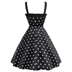 Polka Dot Print Vintage Dress photo 1