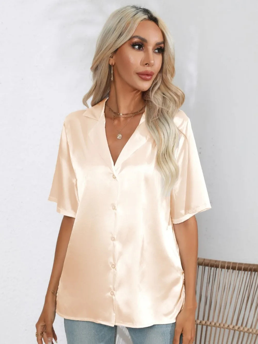 Button Up Collared Neck Shirt (2)