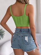 Cable-knit Short Cami (14)