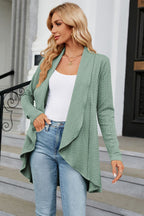 Open Front Long Sleeve Cardigan (2)