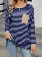 Striped Long Sleeve T-shirt (26)