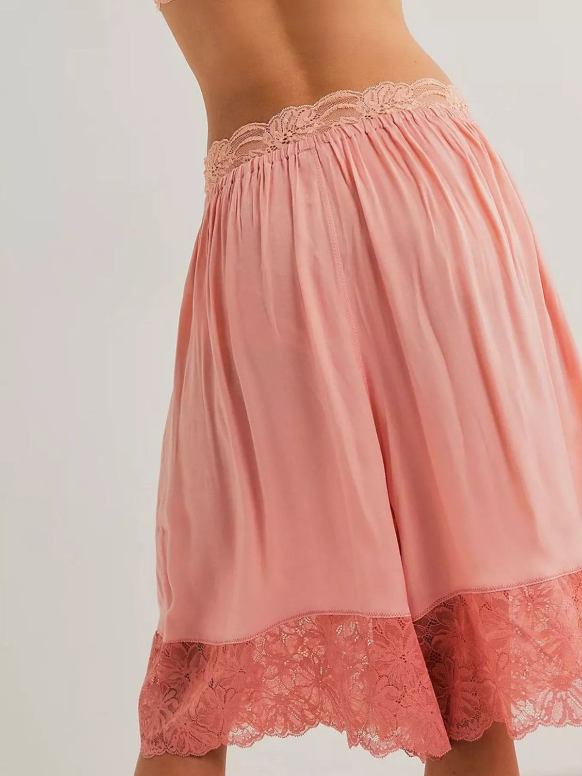 Lace Trimmed Shorts (4)