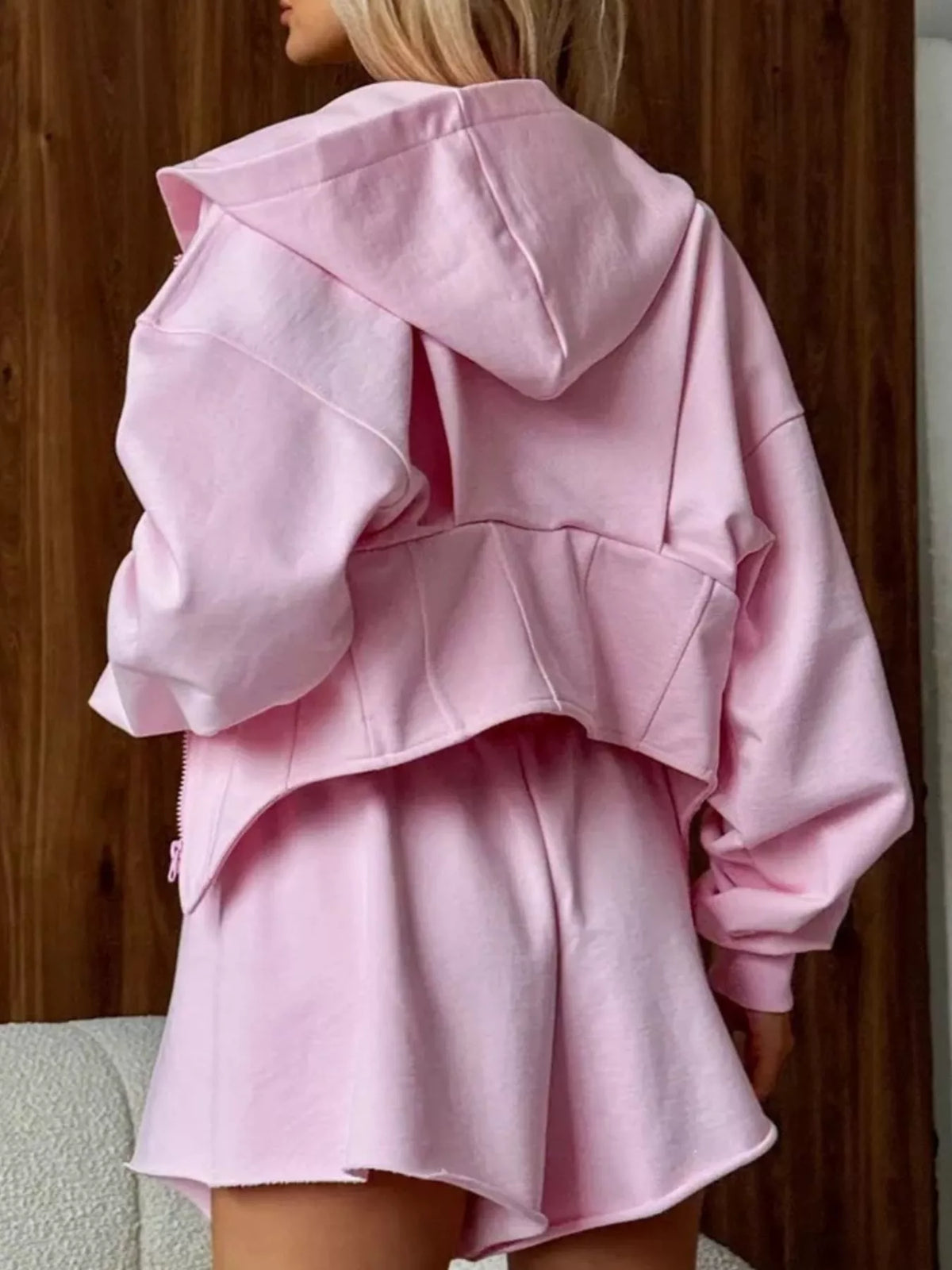 Zip-up Cropped Hoodie (13)