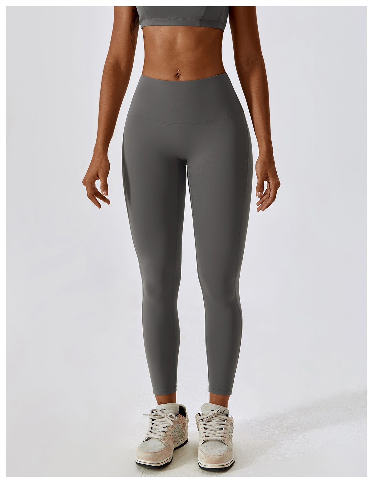 Quick-drying Nude Feel Hip Raise Yoga Pants Outdoor Leggings photo 10