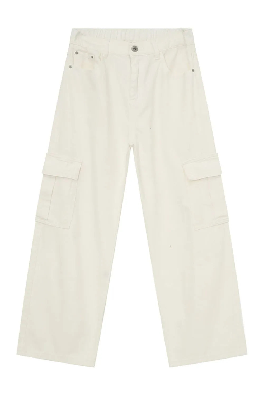 Hight Rise Wide Leg Cargo Pants (7)