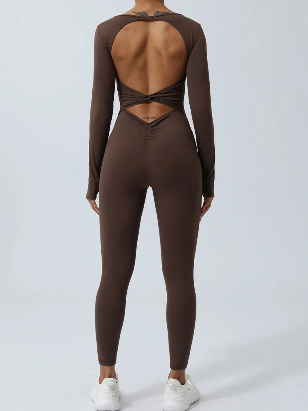 Twisted Backless Long Sleeve Jumpsuit (7)