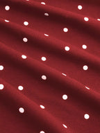 Polka Dot Flare Sleeve Mini Dress (16)