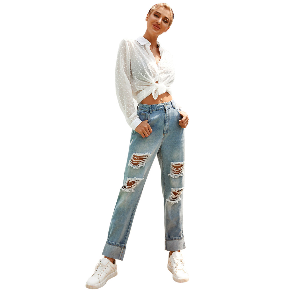 High Waist Jeans photo 1