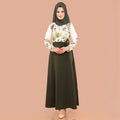 High Waist Dress variant CJNSSYLY07368-Green-XXL|CJNSSYLY07368-Green-5XL|CJNSSYLY07368-Green-S|CJNSSYLY07368-Green-M|CJNSSYLY07368-Green-4XL|CJNSSYLY07368-Green-L|CJNSSYLY07368-Green-XL