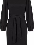 Tie-waist Mini Dress (9)