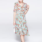 Waist Closed Senior Sense Mulberry Silk Dress variant CJLY175442601AZ|CJLY175442602BY|CJLY175442603CX|CJLY175442604DW