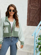 Block Crop Jacket Pockets (8)