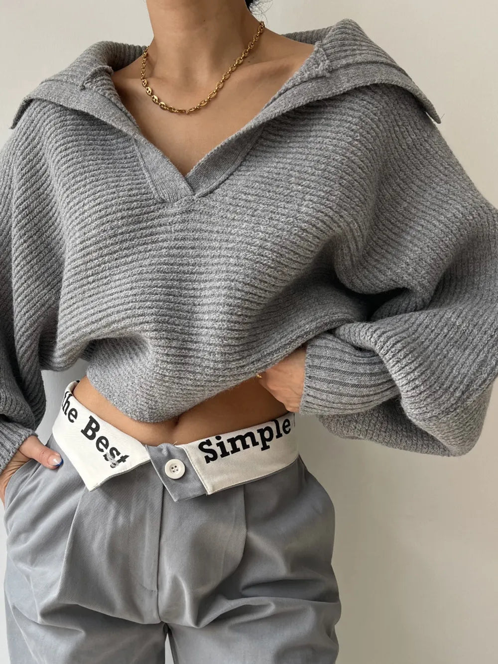 Johnny Collar Long Sleeve Sweater (23)