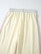 Block Round Neck Top Pants Set (13)