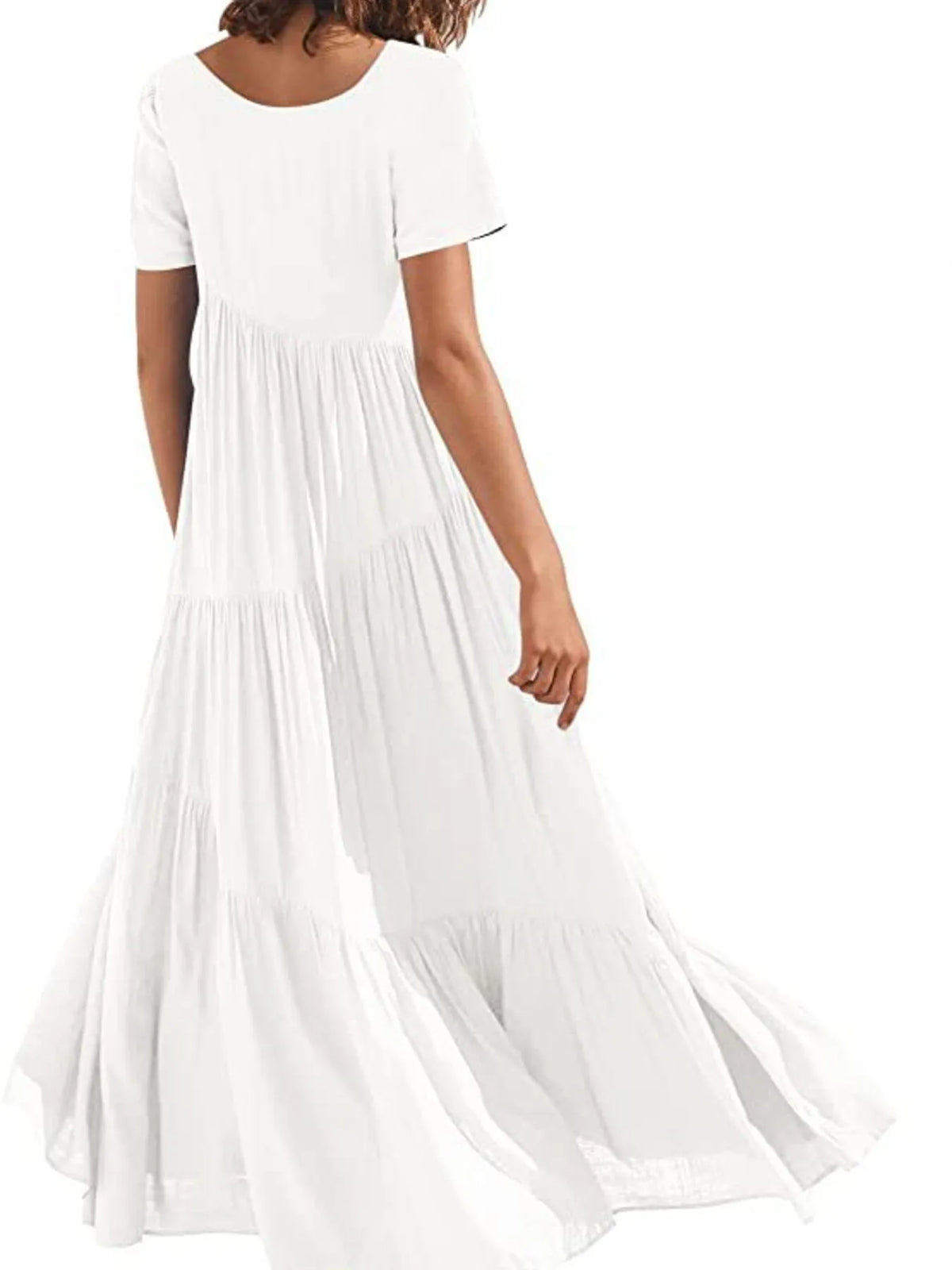 Round Neck Tiered Ruffle Maxi Dress (18)