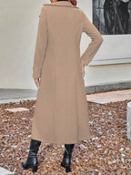 Full Size Double-breasted Longline Trench Coat Plus (3)