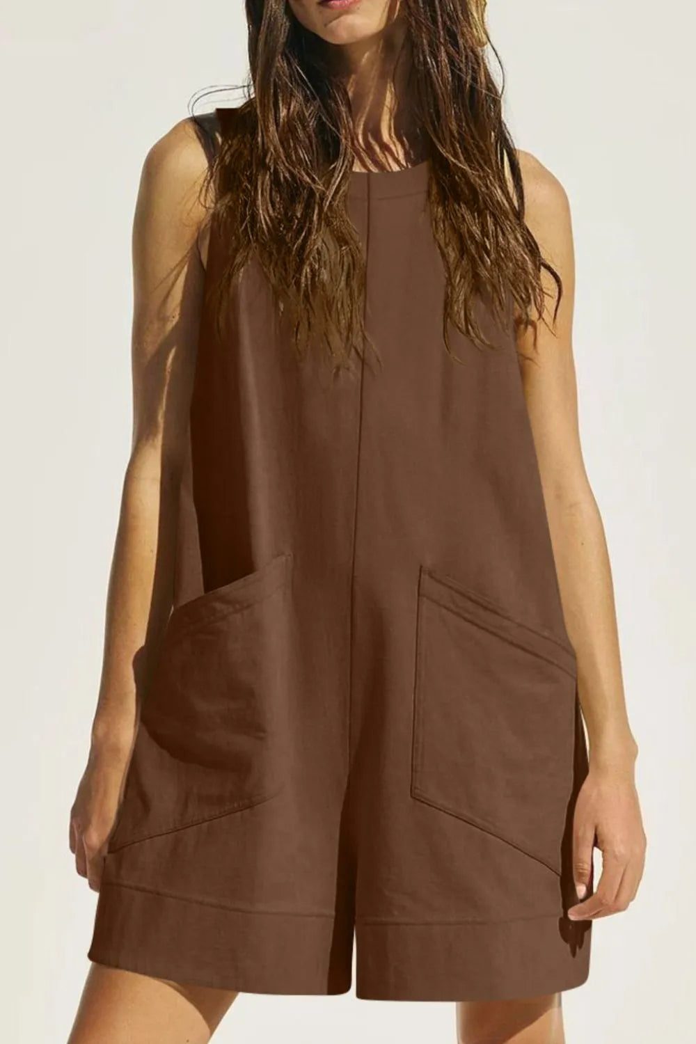 Round Neck Sleeveless Romper Pockets (12)