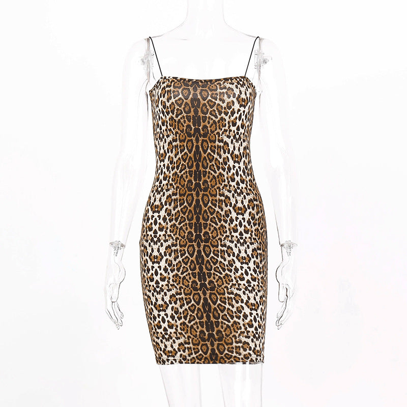 Leopard Print Slip Dress variant CJLY206164801AZ|CJLY206164802BY|CJLY206164803CX